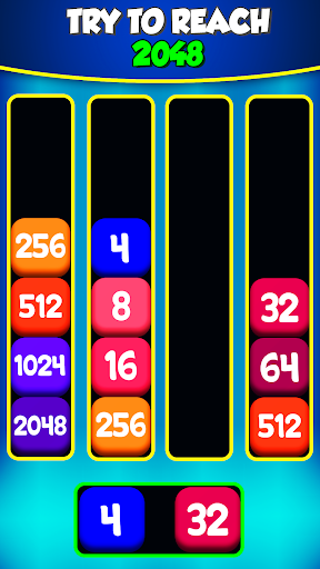 2048 Stack Merge: Sayı Oyunu ekran görüntüsü