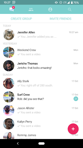 Wristcam Messenger ekran görüntüsü
