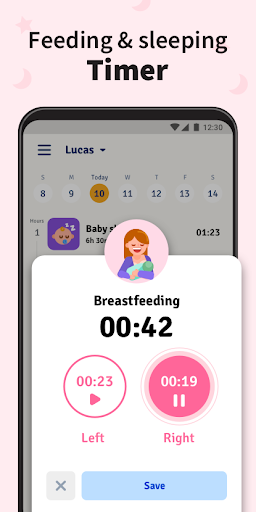 Baby Tracker - Breastfeeding ekran görüntüsü