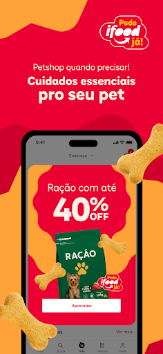 iFood comida e mercado em casa ekran görüntüsü