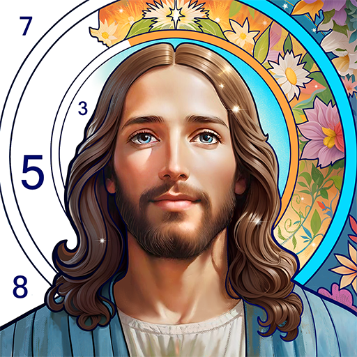 Bible Color by number