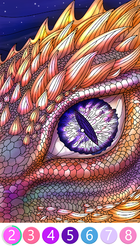 Coloring - Color by Number ekran görüntüsü