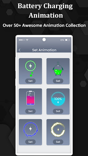 Battery Charging Animation Scr ekran görüntüsü