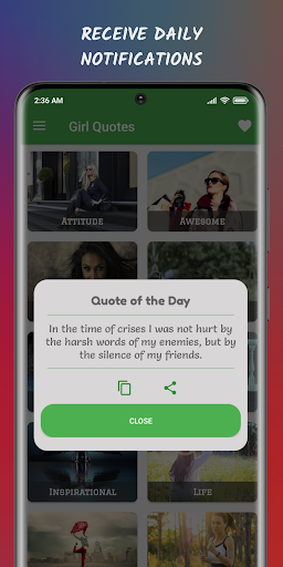 Girl Quotes  & Status ekran görüntüsü