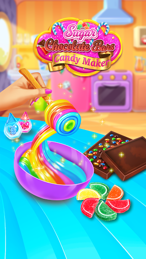 Sweet Rainbow Candy Cooking ekran görüntüsü