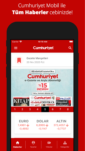 Cumhuriyet ekran görüntüsü
