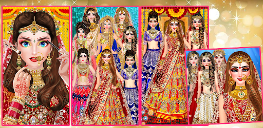 Indian Wedding Girl Dress up ekran görüntüsü