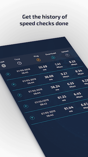 Network Tester ekran görüntüsü