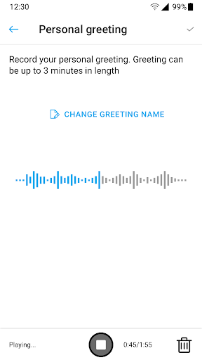 My Visual Voicemail ekran görüntüsü