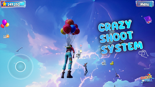 Shoot Or Fall : Ballon Battles ekran görüntüsü