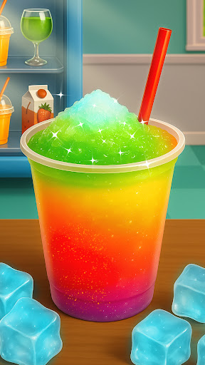Icy Slushy Maker Drink Game ekran görüntüsü