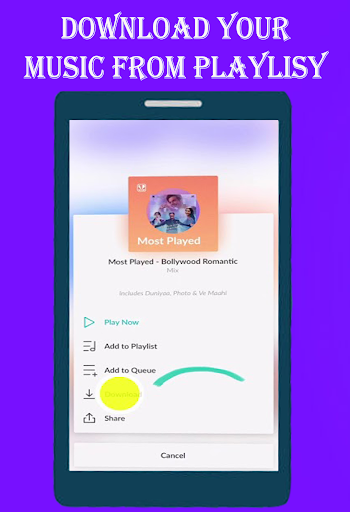 Songs Downloader for JioSaavn ekran görüntüsü