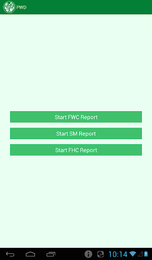 PWD Monitoring Application ekran görüntüsü