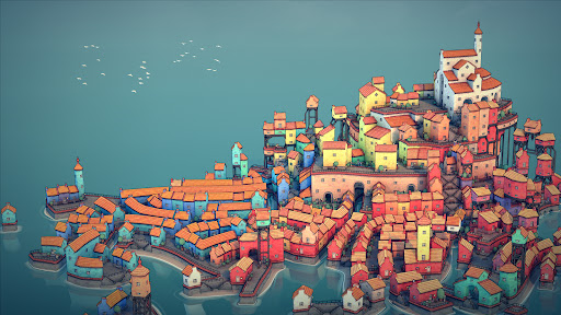 Townscaper ekran görüntüsü
