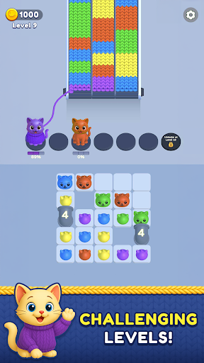 Cat Wool: Sort Games ekran görüntüsü