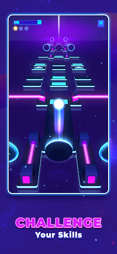 Jump Ball: Tiles and Beats ekran görüntüsü