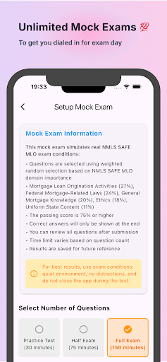 NMLS SAFE MLO Flashcards ekran görüntüsü