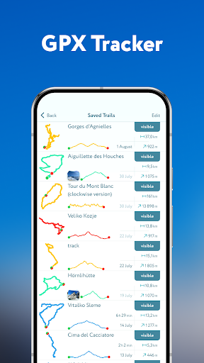 PeakVisor - 3D Maps & Peaks ID ekran görüntüsü