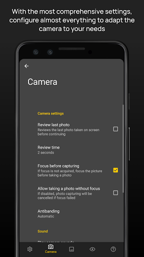 Camera FV-5 Lite ekran görüntüsü