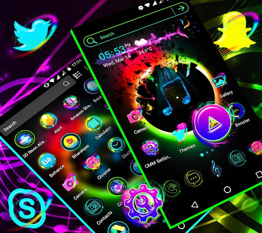 Music Launcher Theme ekran görüntüsü