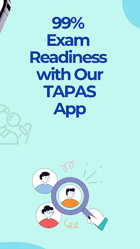 TAPAS Practice Test ekran görüntüsü