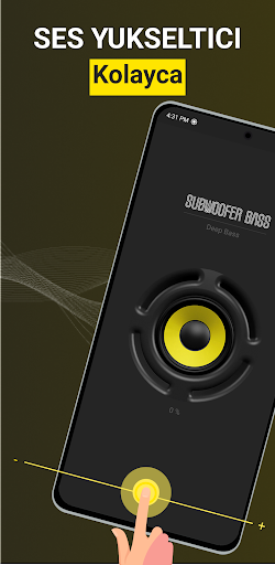 Subwoofer Bas ekran görüntüsü