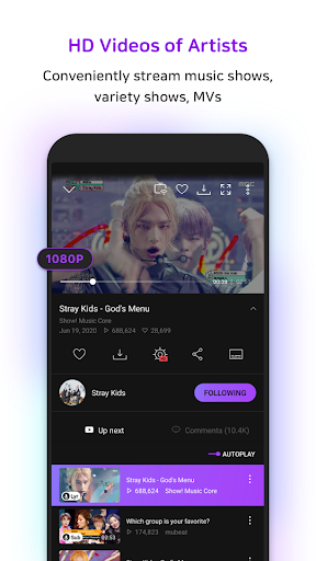 Mubeat for kpop Lovers ekran görüntüsü
