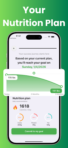 CalEase : AI Calorie Tracker ekran görüntüsü
