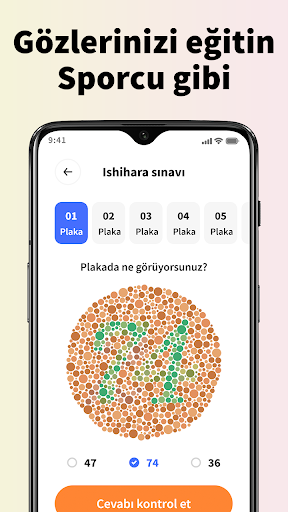 Göz Egzersizleri: Görüş ekran görüntüsü