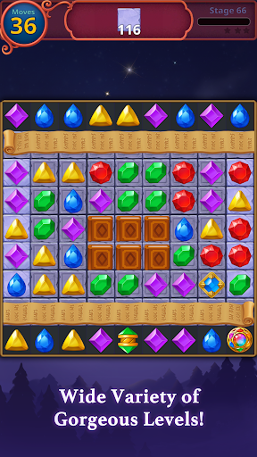 Jewels Magic: Mystery Match3 ekran görüntüsü