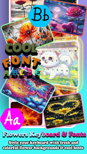 Fonts Keyboard Themes & Emoji ekran görüntüsü