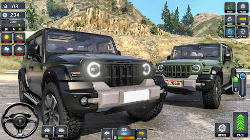 Offroad Jeep 4x4 Driving Sim ekran görüntüsü
