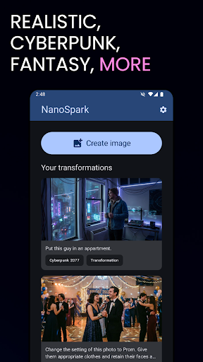 NanoSpark : AI Image Editor ekran görüntüsü