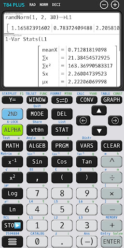 Graphing calculator plus 84 83 ekran görüntüsü