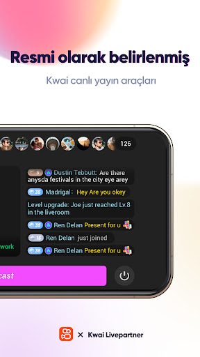 Kwai Livepartner ekran görüntüsü