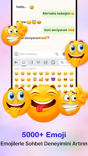 Fotoğraf klavyem temaları font ekran görüntüsü