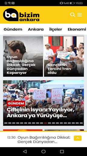Bizim Ankara ekran görüntüsü