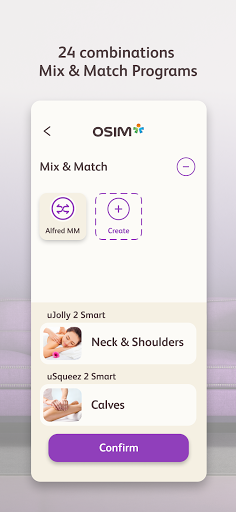 OSIM Smart DIY Massage Chair ekran görüntüsü