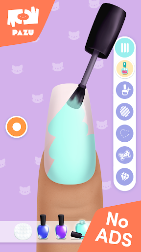 Girls Nail Salon - Kids Games ekran görüntüsü