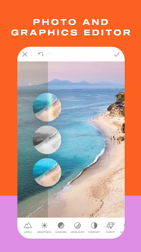 PicMonkey Photo Editor ekran görüntüsü
