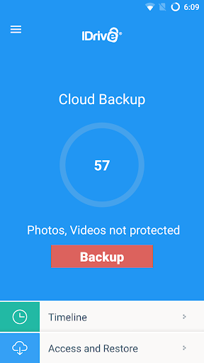 IDrive Online Backup ekran görüntüsü