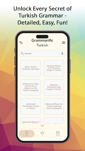 Grammarific: Turkish Grammar ekran görüntüsü