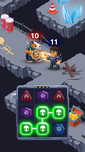 Battle Lines: Puzzle Fighter ekran görüntüsü
