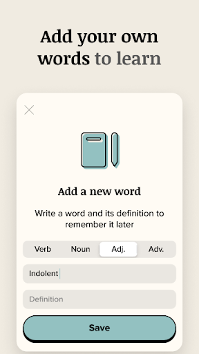 Vocabulary - Learn words daily ekran görüntüsü
