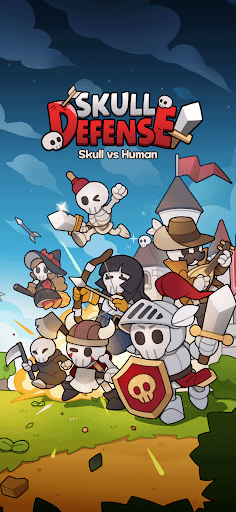 Skull Defense: Skeleton Battle ekran görüntüsü