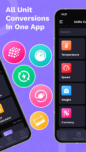 All-in-One Calc & Converter ekran görüntüsü