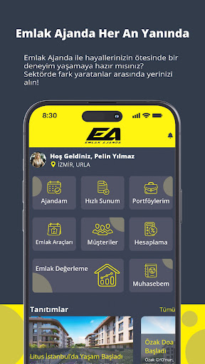 Emlak Ajanda ekran görüntüsü