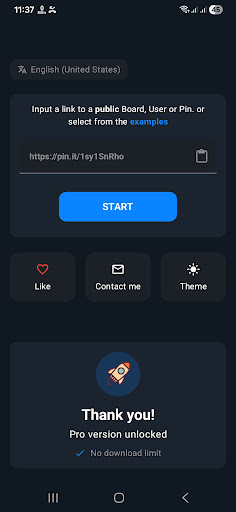Board downloader for pinterest ekran görüntüsü