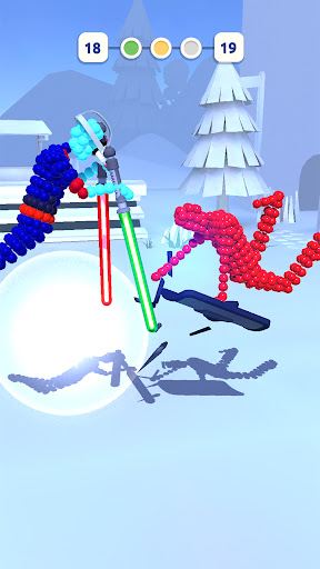 Angle Fight 3D: Dövüş oyunları ekran görüntüsü