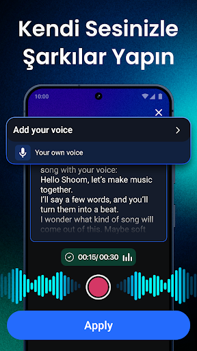 Shoom - Müzik Yapma İçin AI ekran görüntüsü